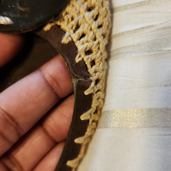 Crochet Tory Burch Reva flats 10M - Picture 3 of 6